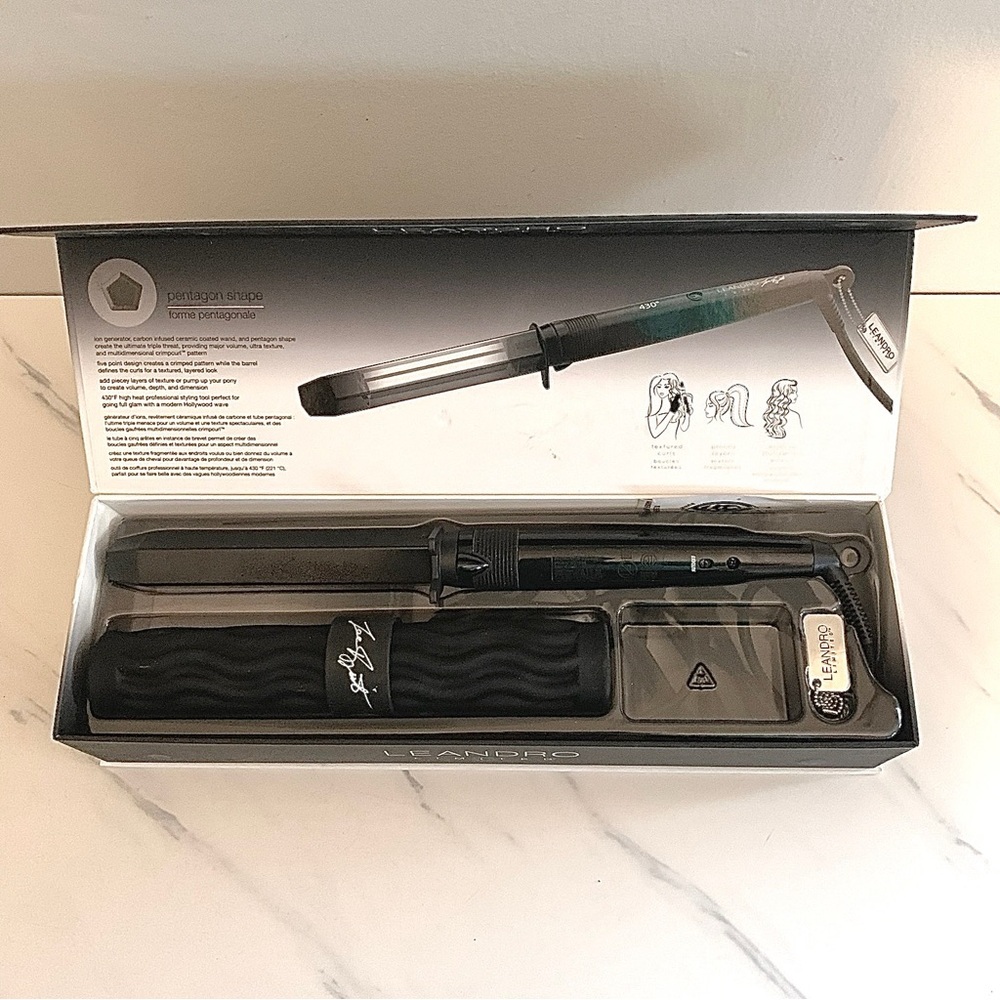 BaBylissPRO Leandro Limited Crimpcurl 1-1/4" Curling Wand